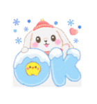 Babyうさぎさん「冬」（個別スタンプ：2）