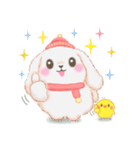 Babyうさぎさん「冬」（個別スタンプ：4）