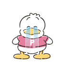 あひるのペックル（個別スタンプ：8）