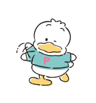 あひるのペックル（個別スタンプ：40）