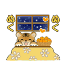 可愛い虎さんのスタンプ ♡ 冬・年末年始（個別スタンプ：13）