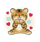 可愛い虎さんのスタンプ ♡ 冬・年末年始（個別スタンプ：22）