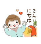 普通に大人女子 真冬の到来です  (真冬編)（個別スタンプ：6）