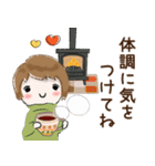 普通に大人女子 真冬の到来です  (真冬編)（個別スタンプ：8）