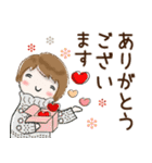 普通に大人女子 真冬の到来です  (真冬編)（個別スタンプ：20）