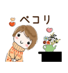 普通に大人女子 真冬の到来です  (真冬編)（個別スタンプ：25）