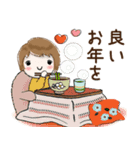 普通に大人女子 真冬の到来です  (真冬編)（個別スタンプ：31）