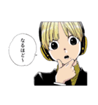 怪物事変（藍本松）（個別スタンプ：7）