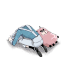 怪物事変（藍本松）（個別スタンプ：11）