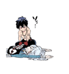 怪物事変（藍本松）（個別スタンプ：32）