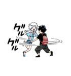 怪物事変（藍本松）（個別スタンプ：40）