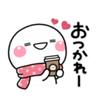 *.•毎年使える♡大人の敬語冬スタンプ•.*（個別スタンプ：5）