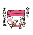 *.•毎年使える♡大人の敬語冬スタンプ•.*（個別スタンプ：20）
