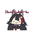 ホロライブ公式動くスタンプ「大神ミオ」（個別スタンプ：1）