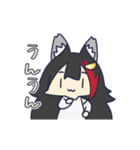 ホロライブ公式動くスタンプ「大神ミオ」（個別スタンプ：6）