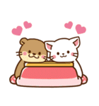 しろねこ♡2022年お正月（年末年始）（個別スタンプ：40）