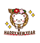 オコジョ♡2022年お正月（年末年始）（個別スタンプ：7）