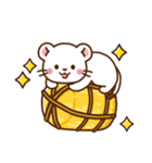 オコジョ♡2022年お正月（年末年始）（個別スタンプ：33）