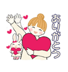 キュートなお団子ちゃん 8 ☆ 冬の思いやり（個別スタンプ：13）