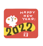 とび出して動く★年末年始2022（個別スタンプ：5）