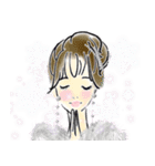 キレイ文字でHappy♡あいさつ言葉（個別スタンプ：7）
