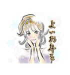 キレイ文字でHappy♡あいさつ言葉（個別スタンプ：37）