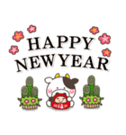 一生使える♡大人の12干支【正月/年賀状】（個別スタンプ：3）