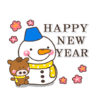 一生使える♡大人の12干支【正月/年賀状】（個別スタンプ：13）