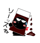 黒猫ハッピー★気持ちを伝えるスタンプ（個別スタンプ：34）