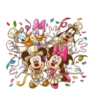 ディズニーあけおめスタンプ（個別スタンプ：21）