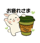 ラブリーうさぎさん ♡ 共感編（個別スタンプ：21）