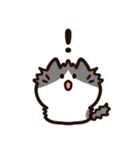 毎日使える！敬語！ハチワレ黒白猫ちゃん（個別スタンプ：11）