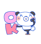 ファンシー＊パンダちゃん（個別スタンプ：4）