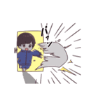 うごく！かまってジャージ君セット（個別スタンプ：23）