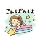 女の子★飛び出して動く（個別スタンプ：5）