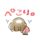 女の子★飛び出して動く（個別スタンプ：9）