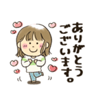女の子★飛び出して動く（個別スタンプ：11）