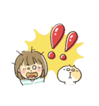 女の子★飛び出して動く（個別スタンプ：19）