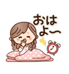 【丁寧・敬語】ナチュラルガール（個別スタンプ：5）