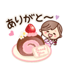 【丁寧・敬語】ナチュラルガール（個別スタンプ：9）