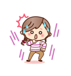 【丁寧・敬語】ナチュラルガール（個別スタンプ：30）