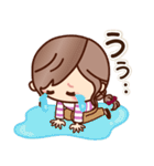 【丁寧・敬語】ナチュラルガール（個別スタンプ：32）