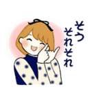 ふんわりリボンちゃん 7 ♡ 優しい気持ち（個別スタンプ：8）