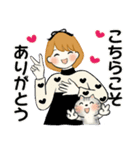 ふんわりリボンちゃん 7 ♡ 優しい気持ち（個別スタンプ：12）