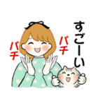 ふんわりリボンちゃん 7 ♡ 優しい気持ち（個別スタンプ：18）