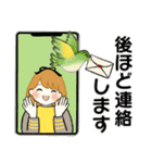 ふんわりリボンちゃん 7 ♡ 優しい気持ち（個別スタンプ：35）