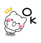 毎日使える♡やさしい子猫のスタンプ（個別スタンプ：3）