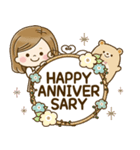 飛び出す*大人かわいい主婦*誕生日＆お祝い（個別スタンプ：8）