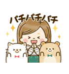 飛び出す*大人かわいい主婦*誕生日＆お祝い（個別スタンプ：16）
