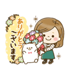 飛び出す*大人かわいい主婦*誕生日＆お祝い（個別スタンプ：17）